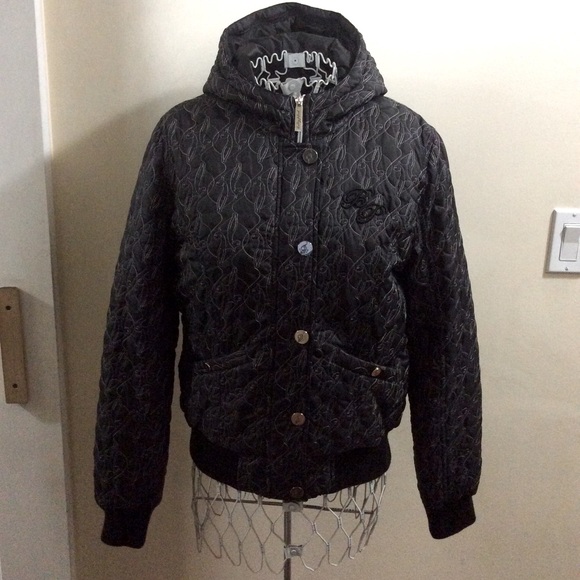 ❤️😻 RARE UNIQUE Baby Phat embroidered cats jacket - Picture 4 of 17